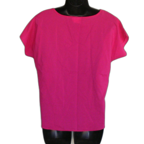 2 LAUREN LEE Tops, S, Purple & Berry pink, Vintage, Short Drop sleeves, vented - Picture 3 of 9